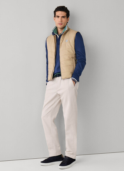 Regular Fit Garment Dyed Tricotine Chino