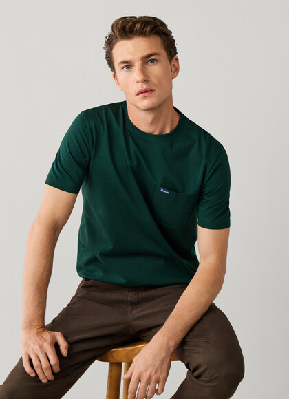Regular Fit Front Pocket T-Shirt