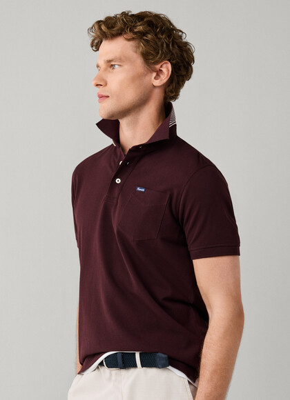 Regular Fit Short Sleeve Pocket Pima Polo