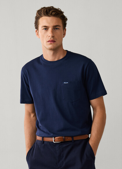 Regular Fit Front Pocket T-Shirt