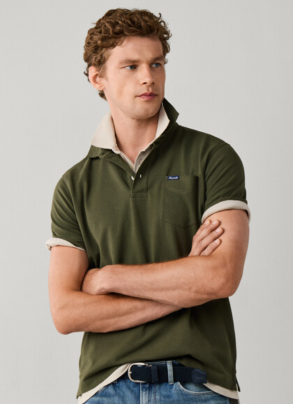 Regular Fit Short Sleeve Pocket Pima Polo