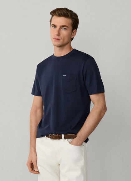 Regular Fit Front Pocket T-Shirt