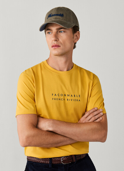 Regular Fit Riviera Print T-Shirt