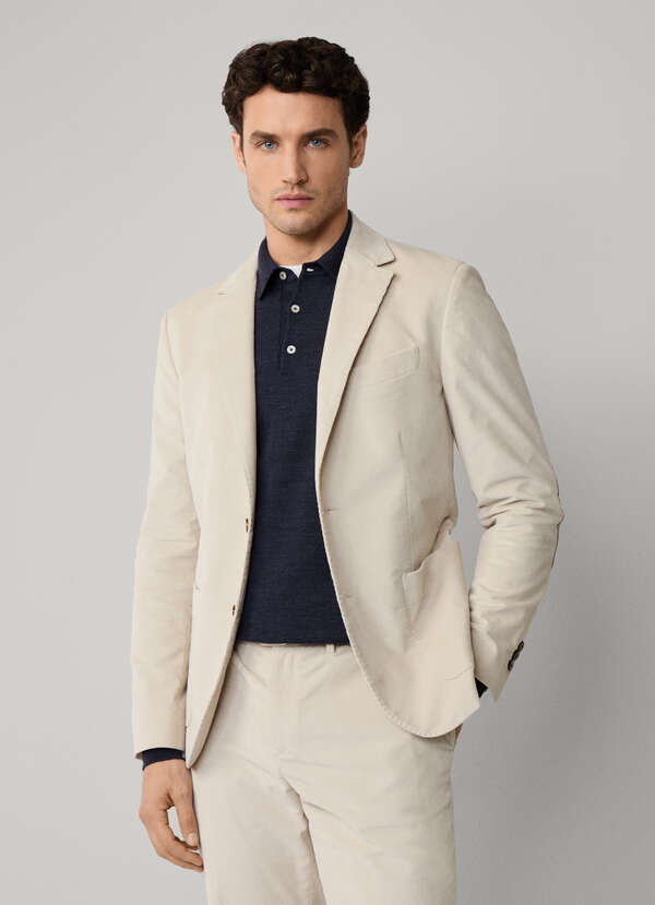 Pima Cotton Stretch Corduroy Blazer Pima Cotton Stretch Corduroy Blazer