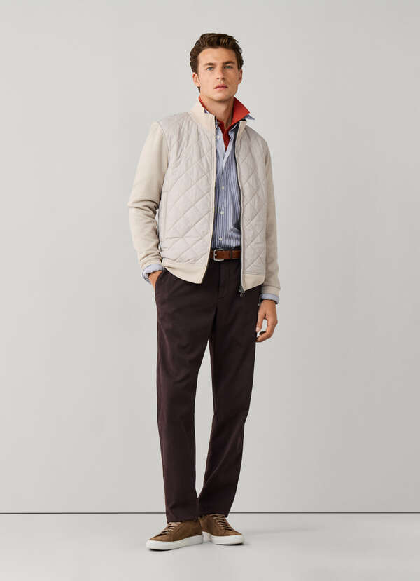 Regular Fit Garment Dyed Tricotine Chino