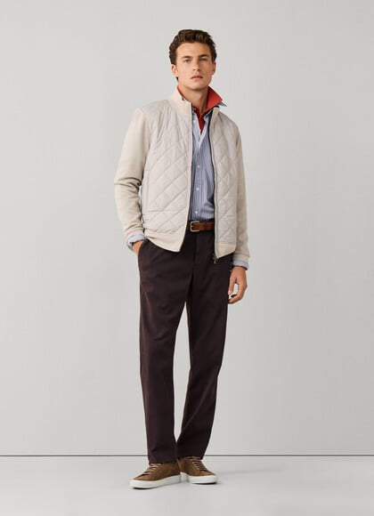 Regular Fit Garment Dyed Tricotine Chino