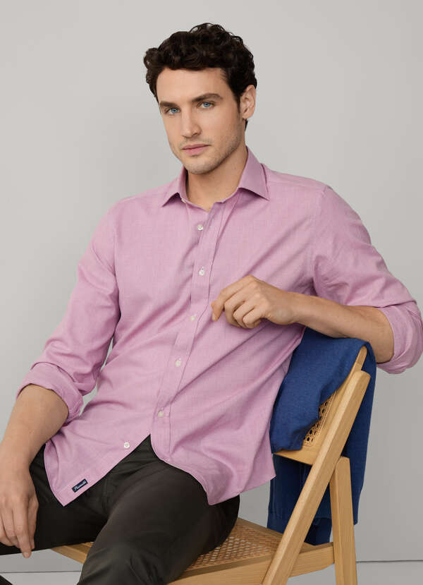 Regular Fit Fil-a-Fil Shirt