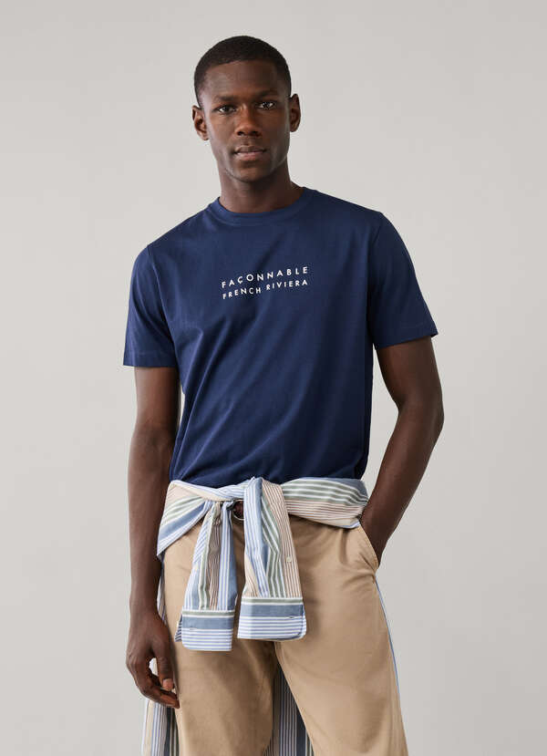 Regular Fit Riviera Print T-Shirt Regular Fit Riviera Print T-Shirt