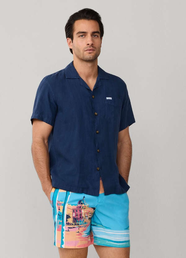 Cannes Print Swim Shorts Cannes Print Swim Shorts