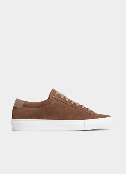 Suede Bi-colour Cupsole Sneaker