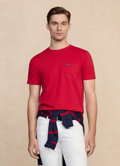 Regular Fit Front Pocket T-Shirt