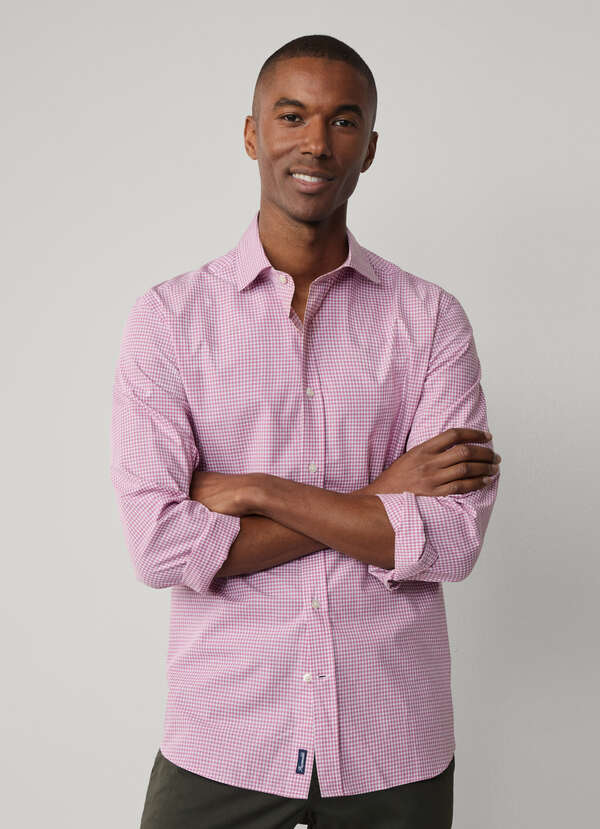 Regular Fit Gingham Poplin Shirt