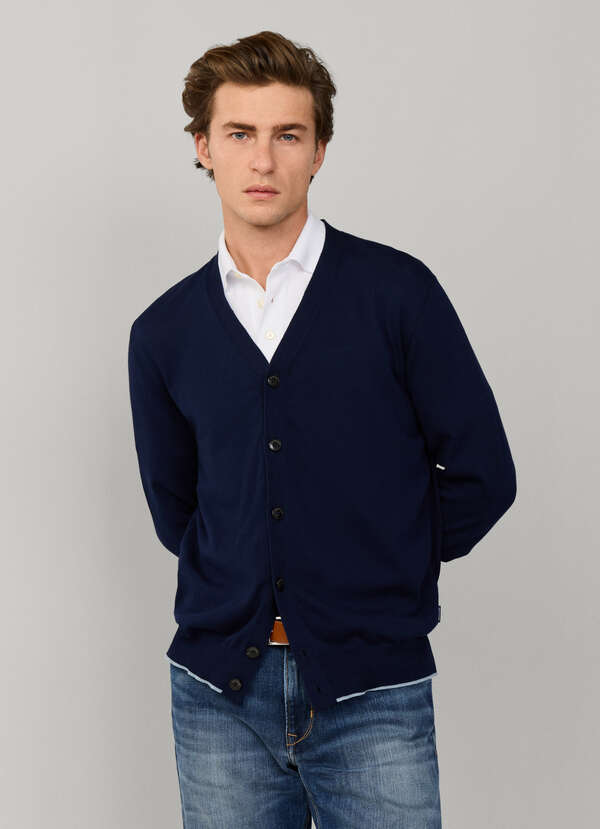 Cotton Knitted Cardigan