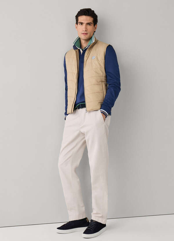 Regular Fit Garment Dyed Tricotine Chino Regular Fit Garment Dyed Tricotine Chino