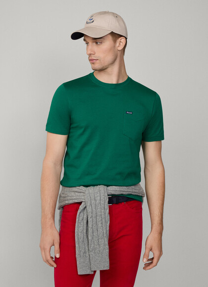 Regular Fit Front Pocket T-Shirt