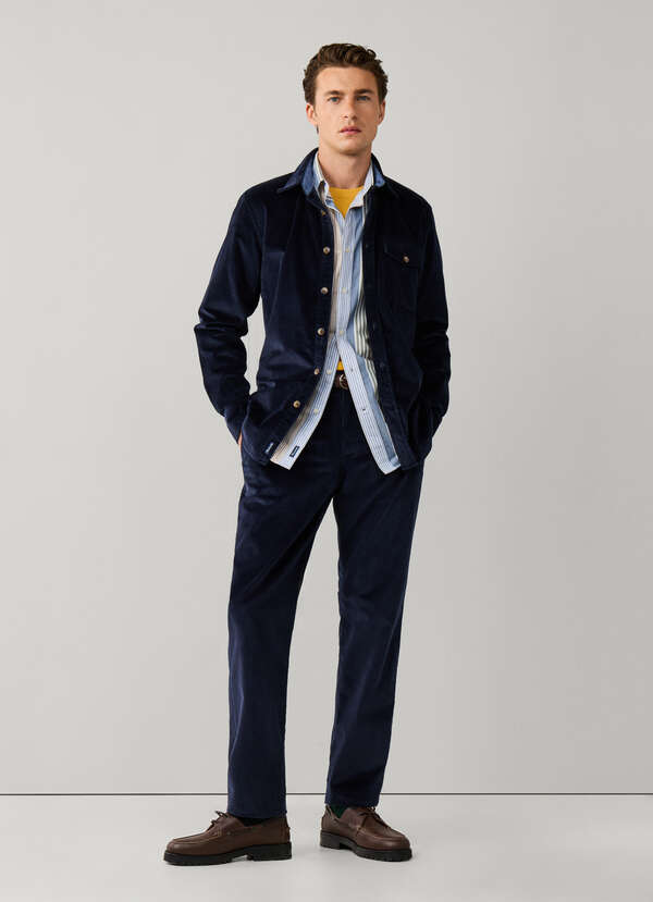 Regular Fit Stretch Cotton Corduroy Chino Regular Fit Stretch Cotton Corduroy Chino