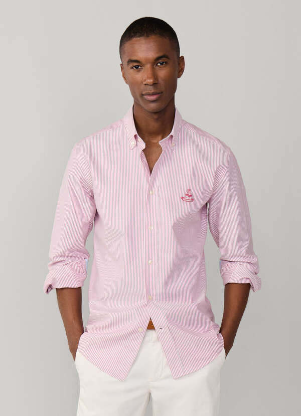 Regular Fit Bengal Striped Oxford Shirt