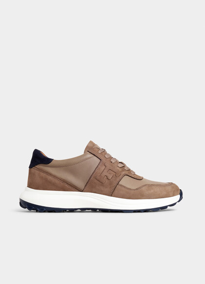 Nubuck Leather Runner Sneaker