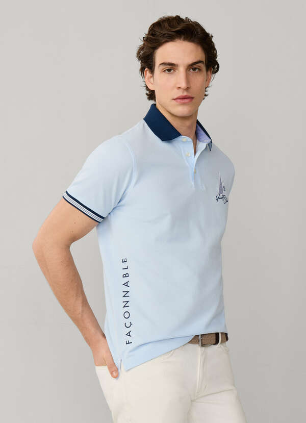 Regular Fit Short Sleeve Yatch Club Polo