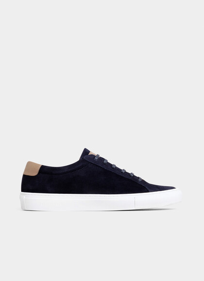 Suede Bi-colour Cupsole Sneaker