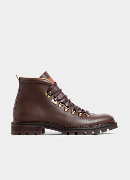 Leather Mountain Boots
