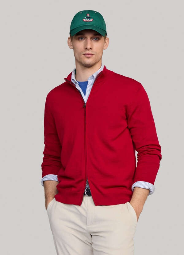 Merino Wool Full Zip Cardigan Merino Wool Full Zip Cardigan