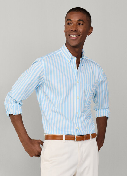 Regular Fit Striped Fil-A-Fil Shirt