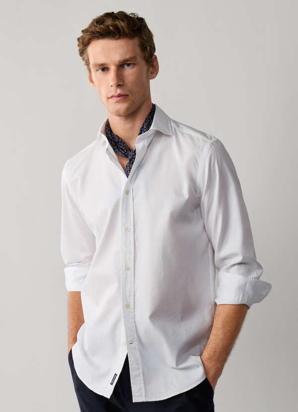 Regular Fit Textured Shirt