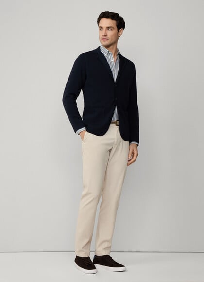 Regular Fit Garment Dyed Tricotine Chino