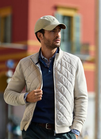 Interlock Full Zip Hybrid Jacket