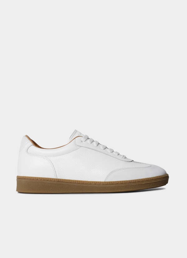 Leather Retro Trainer Leather Retro Trainer