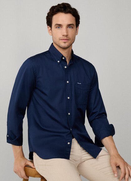 Regular Fit Poplin Shirt