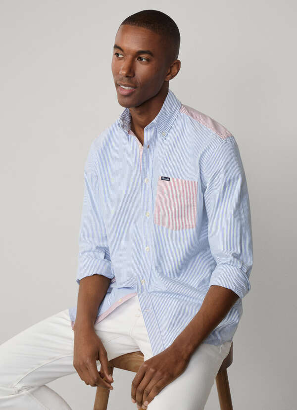 Regular Fit Bengal Striped Oxford Shirt