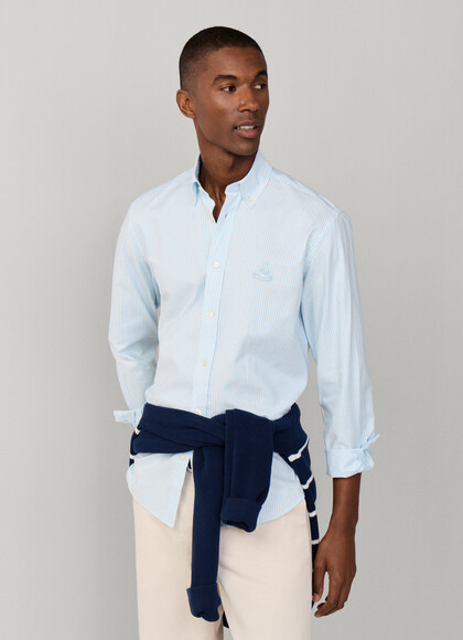 Regular Fit Bengal Striped Oxford Shirt