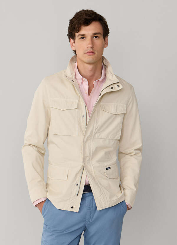 Cotton Garment Dyed Field Jacket