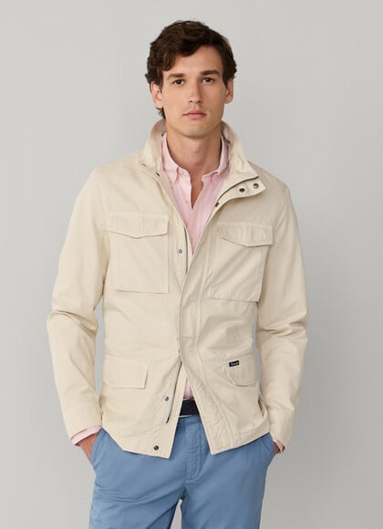 Cotton Garment Dyed Field Jacket