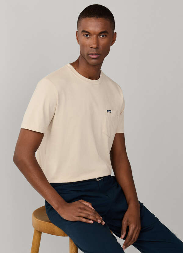 Regular Fit Front Pocket T-Shirt