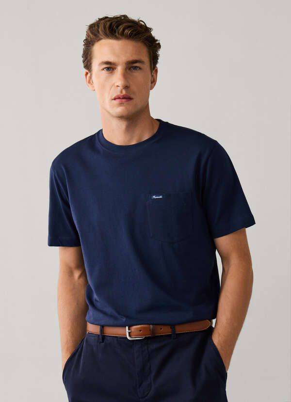 Regular Fit Front Pocket T-Shirt