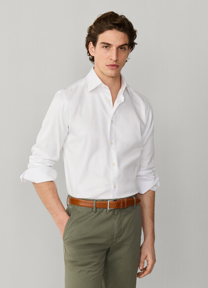 Regular Fit Pique Shirt