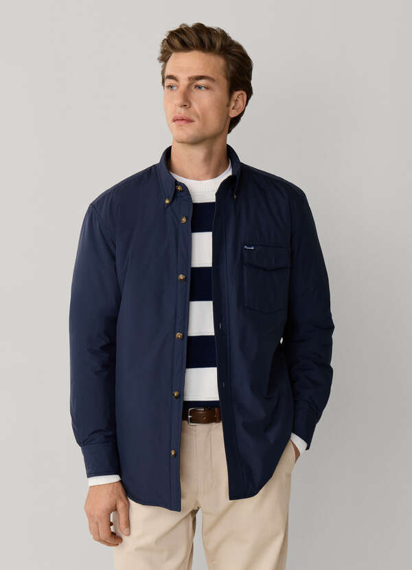 Padded Flap Pocket Overshirt Padded Flap Pocket Overshirt