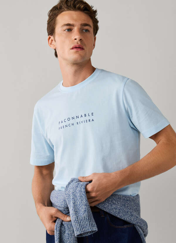 Regular Fit Riviera Print T-Shirt Regular Fit Riviera Print T-Shirt
