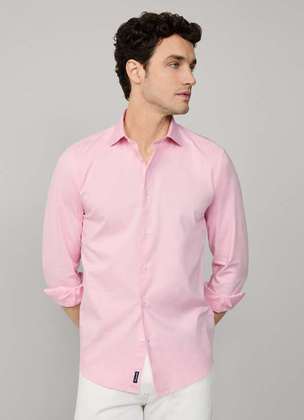 Regular Fit Stretch Pinpoint Shirt
