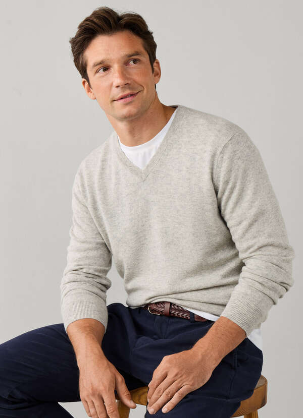Cashmere V-Neck Sweater Cashmere V-Neck Sweater