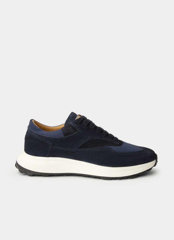 Suede-Panelled Runner Trainers Suede-Panelled Runner Trainers