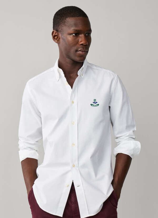 Regular Fit Logo Oxford Shirt Regular Fit Logo Oxford Shirt