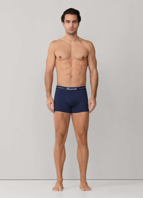 Two Pack Stretch Cotton Trunks