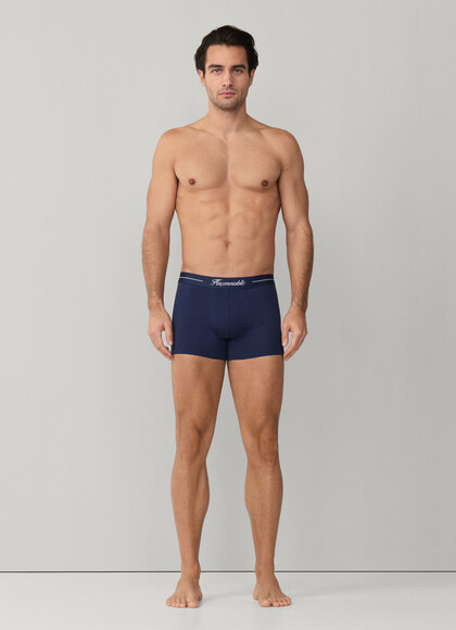 Two Pack Stretch Cotton Trunks