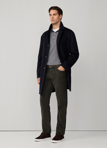 Regular Fit Garment Dyed Corduroy Trousers