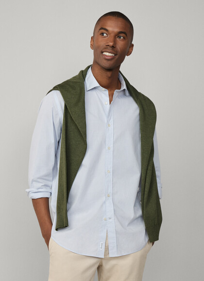 Regular Fit Check Poplin Shirt