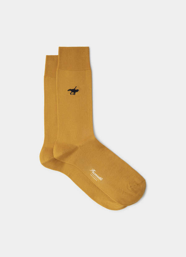 Solid Colour Logo Sock